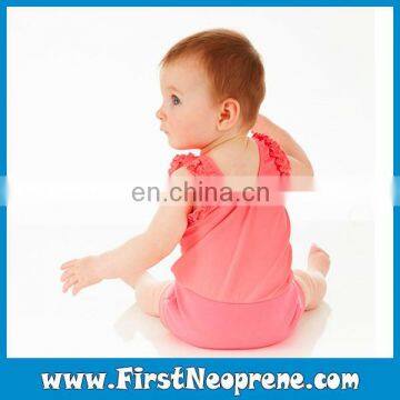 Shivering Flower In Watermelon Red Beach Neoprene Baby Wrap Cloth photo-2