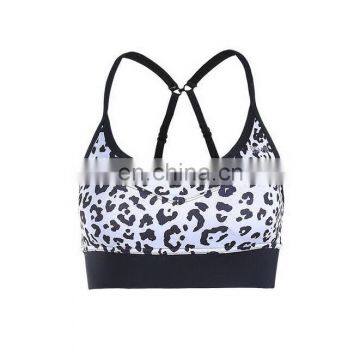 Wholesale Breathable Workout Clothing Women Custom Fashionable Sports Bra Sexy Yoga Bra#XJ0018 photo-5