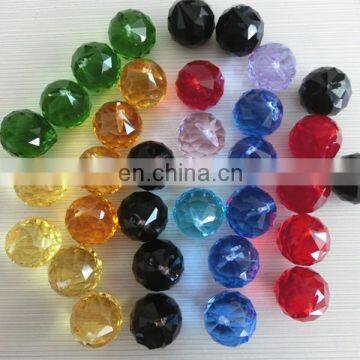 Wholesale 30mm Bright Yellow Crystal Balls for Chandelier Lamp Accessories