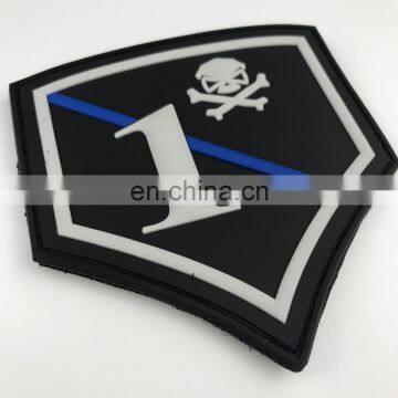Wholesale Soft Rubber Badge Custom PVC Rubber 3D Patch for Jeans photo-2