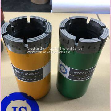 Wireline Impregnated Diamond Core Drill Bit Impregnated Diamond Bits