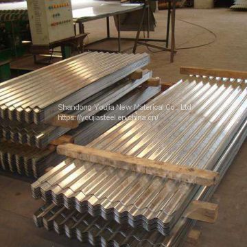 Construction Roof Corrugated Steel Sheet / Zinc Coated Roofing Metal / Galvanized Corrugated Steel Sheet Metal