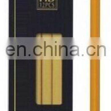 High Quality Triangular Plastic HB Pencil 12pcs With Big Eraser