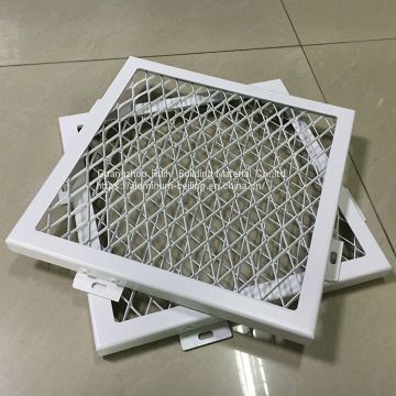 Aluminum mesh Ceiling/ Aluminum plate with mesh/1220*2440 Aluminum Plate