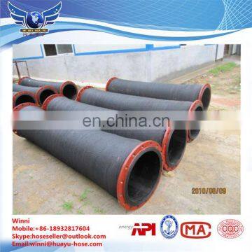 Large diameters oil resistant high pressure mud hose