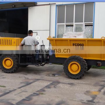 Hot Sale FCY60 6TON 4x4 underground mining dumper truck