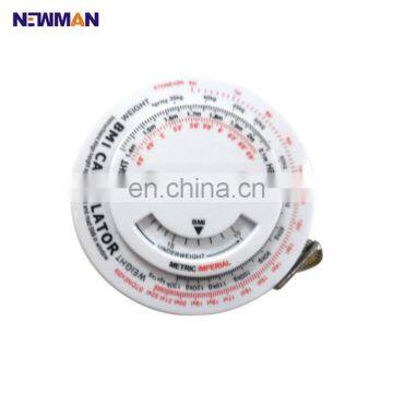 B2071 Customized Logo Custom Made Bmi Calculator Measuring Tapes