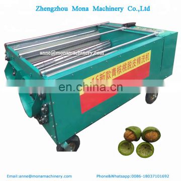 Automatic green walnut/almond sheller/ pistachios peeling machine and washing machine for sale