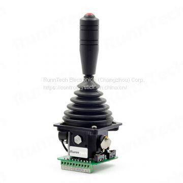 RunnTech Dual-axis Proportional Joystick Control Lever with 24Vdc Input 0-10Vdc Output