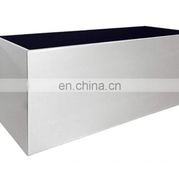 stainless steel green plant box for garden decor