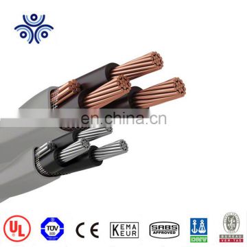 UL854 service entrance cable aluminum or copper 2-2-2-4 with UL listed