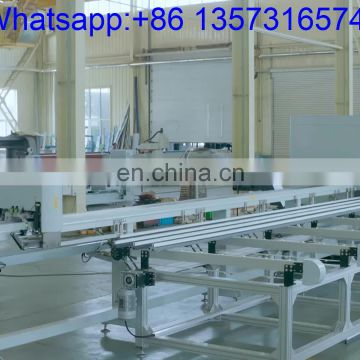 Aluminium profile cnc door window cutting saw machine center