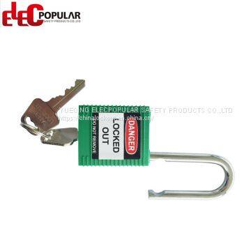 38mm Stainless Steel Shackle Safety Padlocks EP-8521~EP-8524 ABS Safety Padlock photo-2