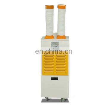 17918--23379 BTU Portable air conditioner air cooler with pushing hands movable wheels easy to move.