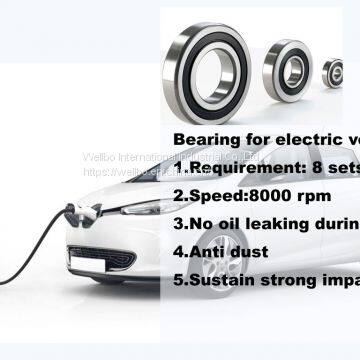 Bearing for electric vehicle 6008 2RS P5 C0 HG03(-40~180℃）