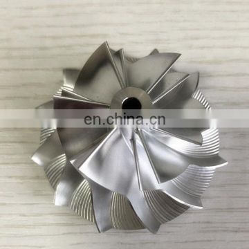 TD04HL 42.00/60.00mm 6+6 blades high performance Turbocharger Billet/milling/aluminum 2618 compressor wheel