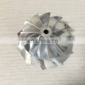 K04 11+0 blades 48.50/61.00mm high performance TURBO billet/milling/aluminum 2618 compressor wheel