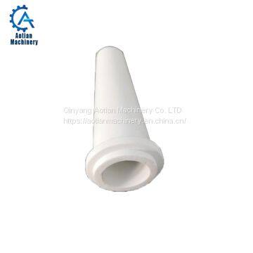 Paper Mill Equipments White Alumina Porcelain Ceramic Sandblast Spray Nozzle