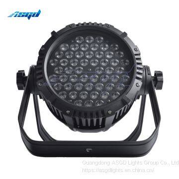 ASGD 54x3W RGB 3in1 Waterproof Aluminum Led Par Lighting Professional Stage Lighting Performance Lighting photo-3