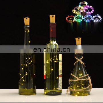 Factory Price Fairy 2M 20leds Cork LED Copper String Lights photo-2