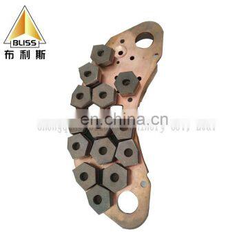 China Quality Factory Train brake pads Railway brake pads