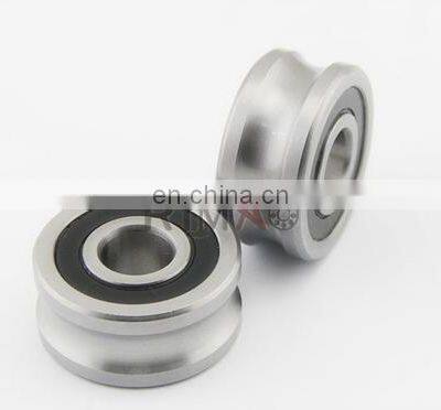 Track Roller LFR50/5-4 NPP LFR50/5-4 2RS 5mm ID x 4mm U Groove Track Roller Bearing Track Bearings