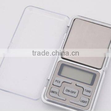 Mini Electronic Digital Pocket Scale Jewelry Weighing Balance Portable 500g/0.1g Counting Function Blue LCD G/tl/oz/ct photo-2