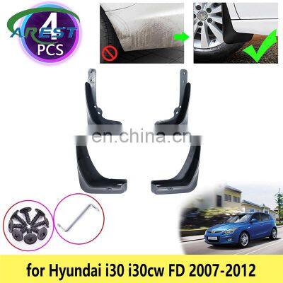 for Hyundai i30 i30cw Wagon FD 2007 2008 2009 2010 2011 2012 Mudguards Mudflaps Fender Guards Splash Mud Flaps Car Accessories