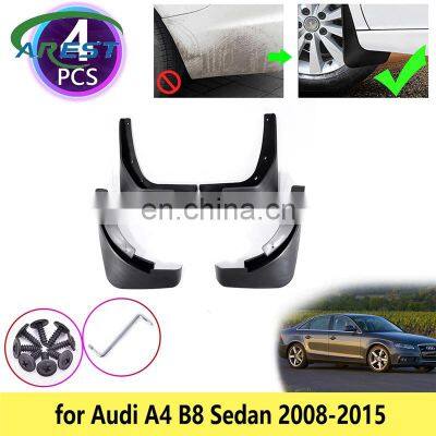 Для Audi A4 B8 2008 2009 2010 2011 2012 2013 2014 2015 седан. Брызговики, защитники крыльев, автомобильные аксессуары
