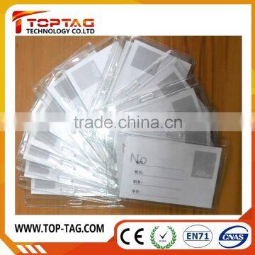OEM pvc card sleeves with various size options