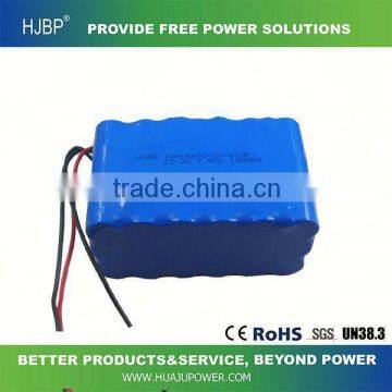 China manufacturer supply hot sell 22.2v lithium battery pack