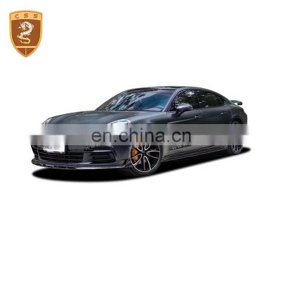 New arrival carbon fiber side skirts front splitter rear diffuser parts for Pors-che pana mera 971 small body kit