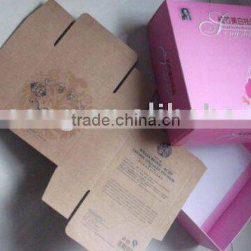 2012 Luxury designed recycled paper packaging box