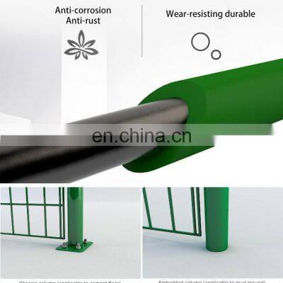 Double Wire Fencing Privacy Pvc Strip Fence Fencing, Trellis Bilateral Wire in Good Price