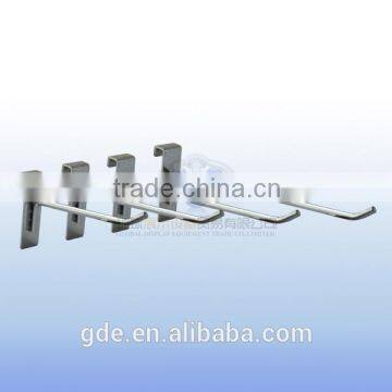 Metal Chrome Display Slatwall Hook photo-2