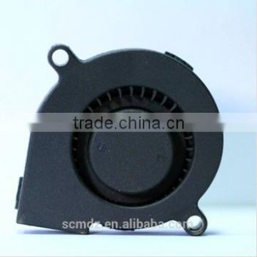 50mm small size dc blower fan 5v 12v 24v with sleeve and ball bearing