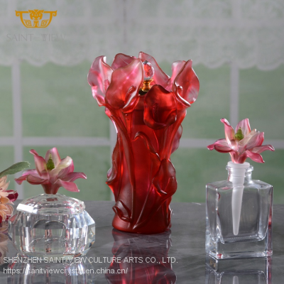 Arabic Bakhoor Tray Set Mubkhar Ramadan Gift Perfume Bottles 2022 For Home Decor photo-2