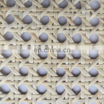 Vietnam Factory High Quality Natural Mesh Rattan Cane Webbing Roll Woven Natural Rattan Webbing Cane