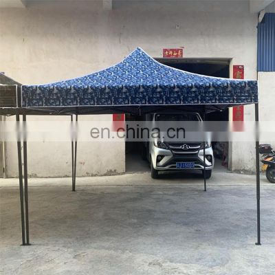 Factory retractable  camouflage folding car garage warehouse event tents canopy