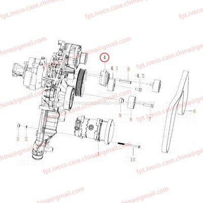 MAN D2066 Automatic tensioner 95800-7477