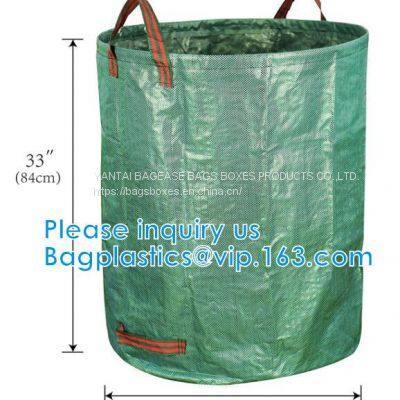 Reusable Gardening Bag With Lid Pop Up Bag, Pop Up Garden Bags for Leaf, Garden Bags, Reusable Heavy Duty Gardening Bag photo-2