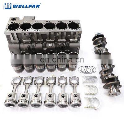 Wellfar 4BT 6BT 6D114 6D102 6D107 Diesel Engine Cylinder Block for cummins