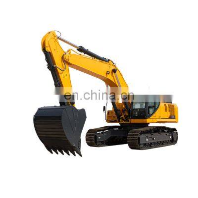 China big mining excavator 50t long boom large excavator CLG950E with 3.2m3 bucket