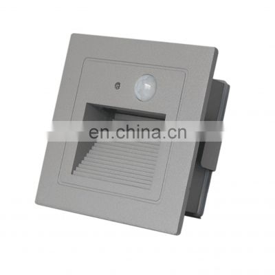 Body Sensor LED Step Lamp Outdoor LED Stair Wall Light Step Sensor Indoor Stair Wall Lamp