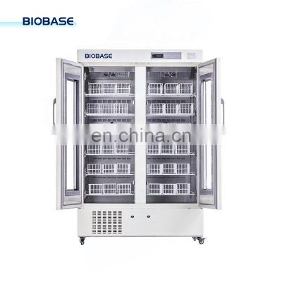 BIOBASE Blood Bank Refrigeartor BBR-4V608 CFC-free medical with LED display refrigerator for hospital