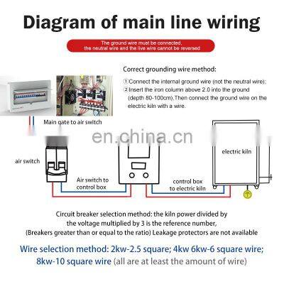 Electric Kiln Pottery Electric Kiln for Bricks 240 v Pottery Art Works Firing photo-4
