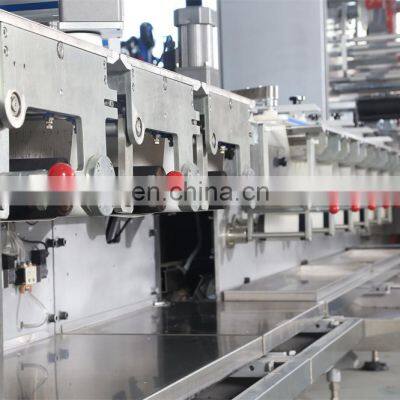 Automatic Flow Food Packing Production Line Machine Servo Packaging Machine Line For Cake Bread Chocolates photo-4