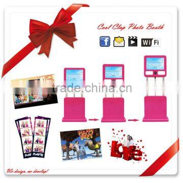 Portable Photo Booth Vending Machine For Wedding Decoration