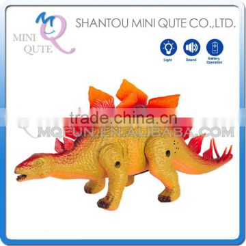 Mini Qute 31 cm plastic Godzilla Jurassic Park robot sound flash walk electronic dragon Dinosaur Stegosaurus model toy NO.1005