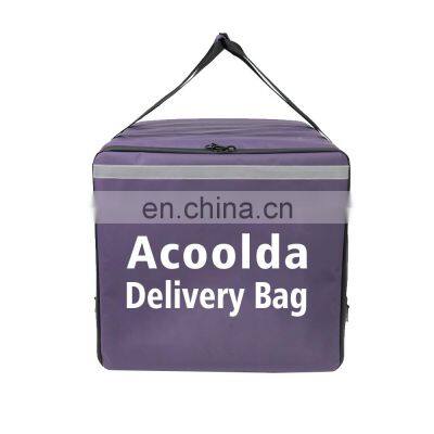 Factory Insulated Bag For Food Delivery Large Cooler Insulated Thermal Food Box Pizza Fast Food Delivery Bag